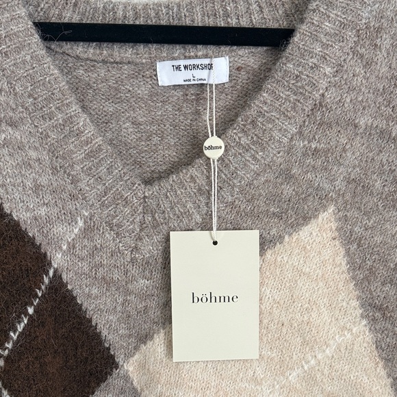 Argyle Sweater Vest - Picture 3 of 5